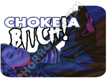 Ghostface Scream Choke Horror Die Cut Waterproof Sticker