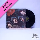 The Beatles rubber soul vinyl record 1966 3rd press VG+/VG PMC 1267