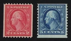 CKStamps: US Stamps Collection Scott#450 458 Washington Mint LH OG