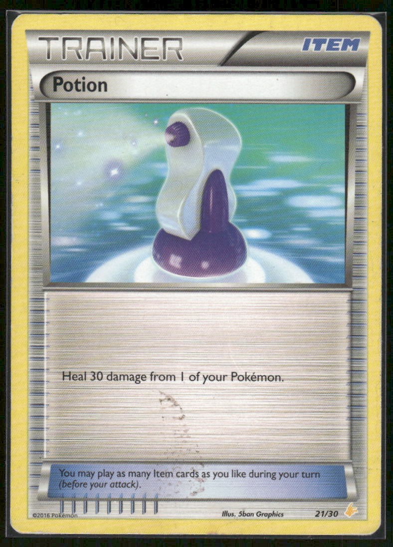 Potion (21 21/30 XY Trainer Kit: Pikachu Libre & Suicune Pokemon DMG AA-004