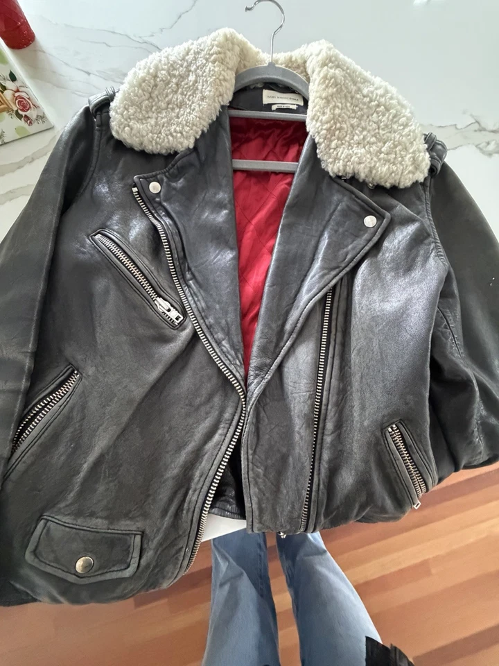 Chaqueta de cuero Isabel Marant Etoile talla 36 Foto 4 de 4
