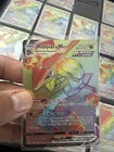 Pokémon TCG Evolving Skies Rayquaza VMAX Rainbow Secret Rare Card 217/203 Mint!