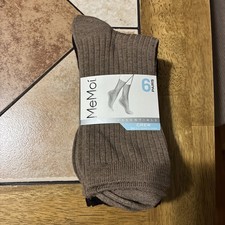 Nwt MeMoi 6 Pairs Socks Sock Size 9-11, Shoe Size 4-10
