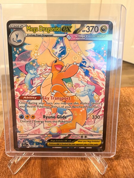 2026 Pokemon Ascended Heroes Mega Dragonite ex 290/217 SIR NM English