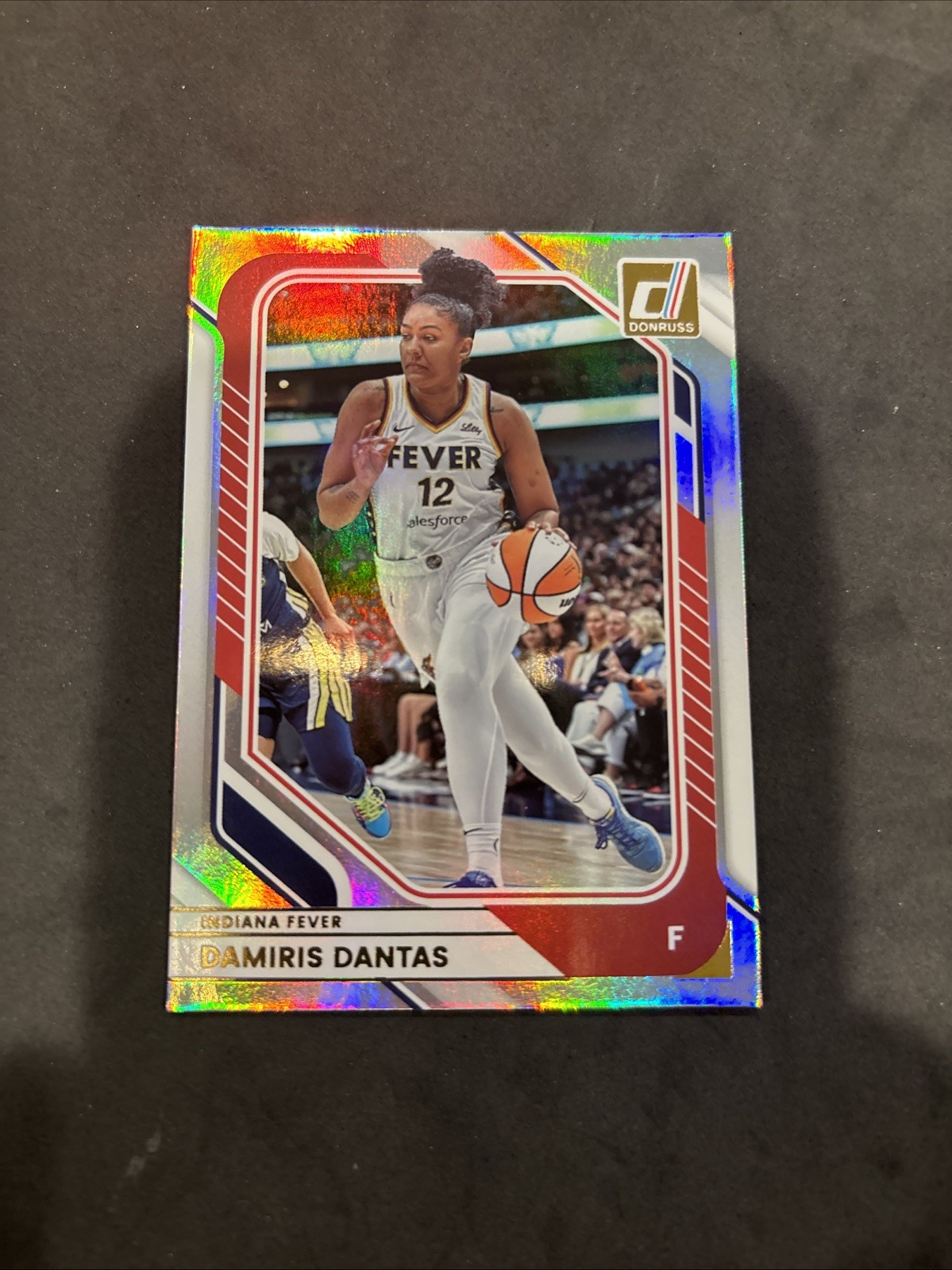 Damiris Dantas Indiana Fever 2026 WNBA Donruss Silver Holo