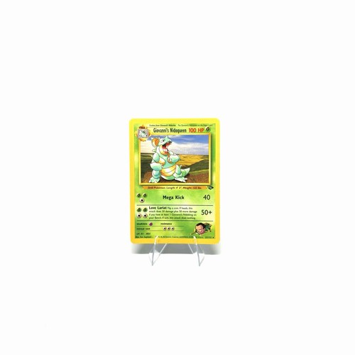 Pokémon Giovanni's Nidoqueen 23/132 Gym Challenge Non-Holo Rare Unlimited LP