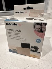 Medela 9V Travel Battery Pack  Case, New In Box, For Pump In Style Breast Pumps