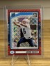2024 Panini Donruss - Rated Rookie Javon Baker #353 Optic Preview Red Wave (RC)