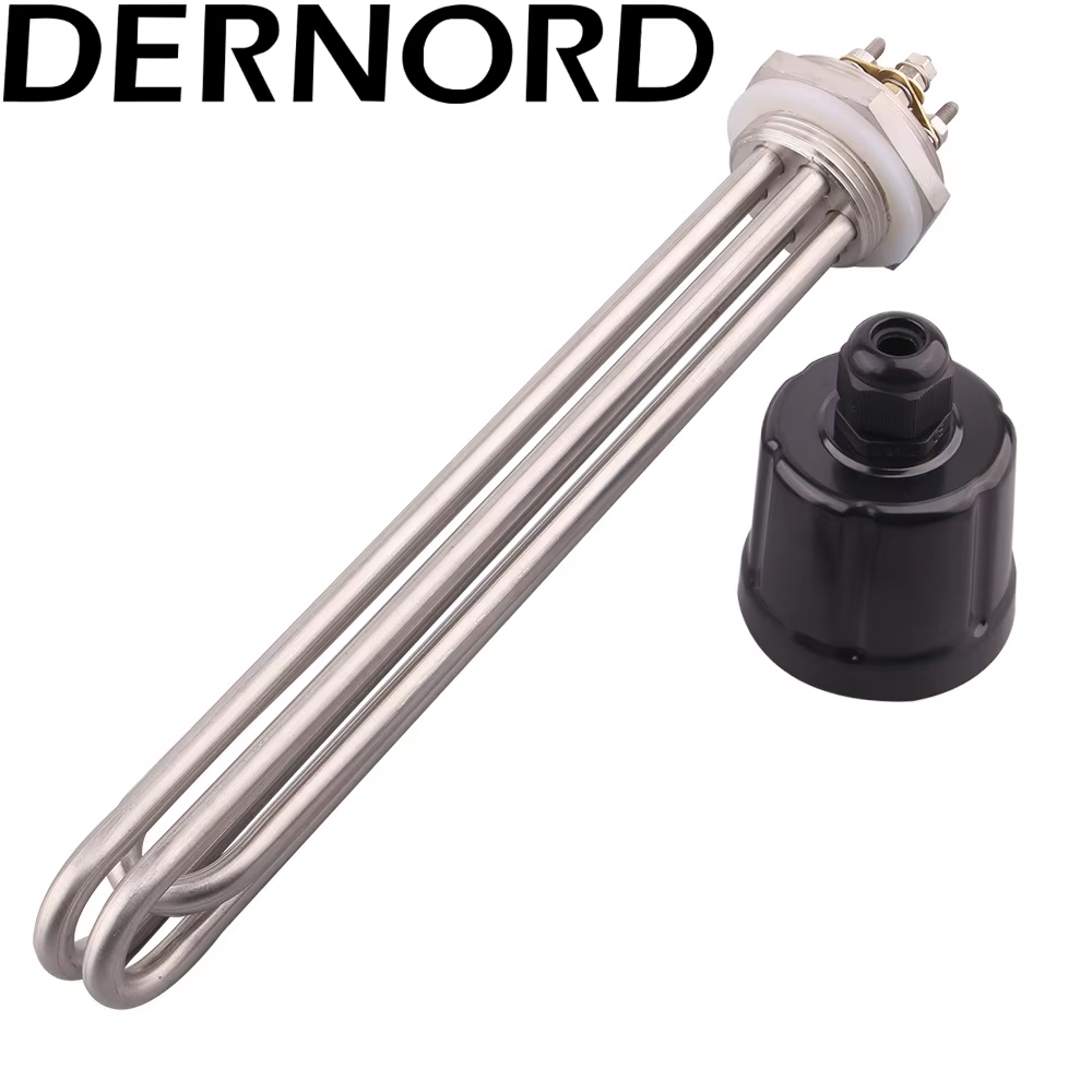 Electric Water Heater DN32 Immersion Heating Element SUS304 220V 3KW-12KW