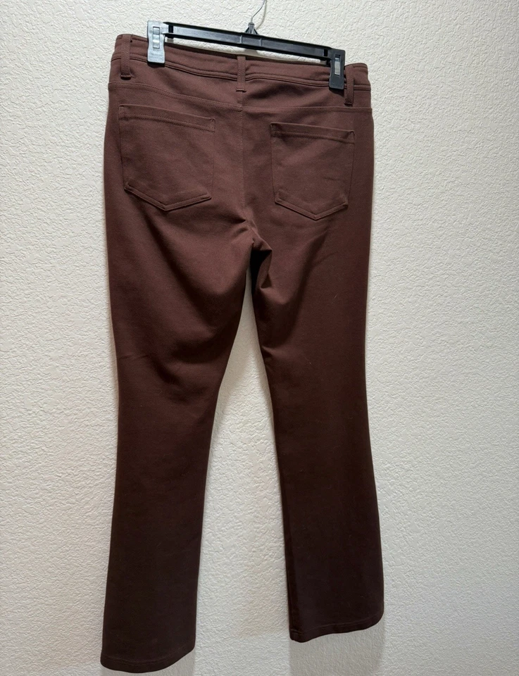 Faded Glory Authentic Super Stretch Brown Bootcut Flare Y2K Pants Size 10 - Image 4 of 4