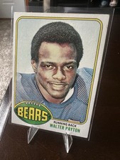 1976 Topps - Walter Payton Rookie Card. rookie card picture