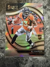 2020 Panini Select KJ Hamler Field Level Silver Prizm RC Rookie Card #367. rookie card picture