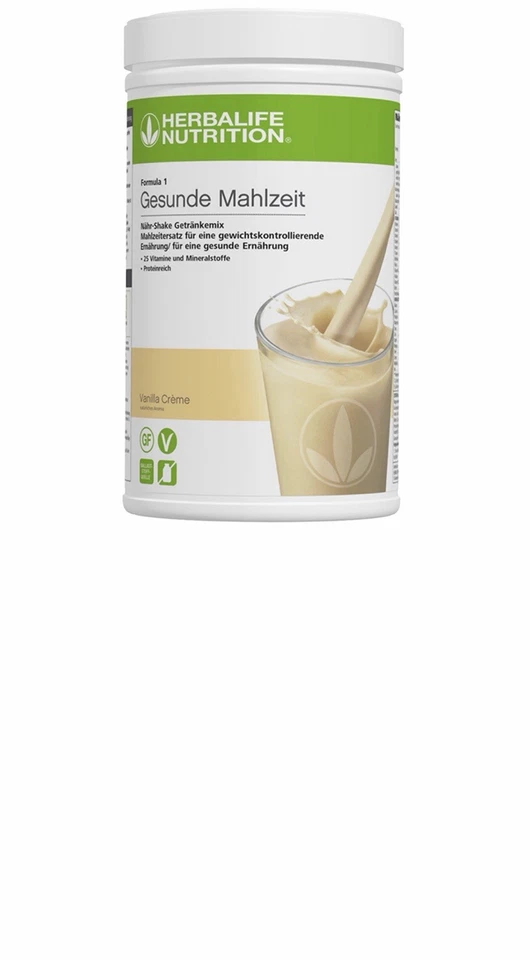 Herbalife Formula 1-Shake Gesunde Mahlzeit Vanilla Crème 780 g - Bild 1 von 1