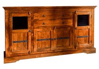 Sideboard Anrichte Kommode Mehrzweckschrank Schrank Holzschrank Massiv Akazie