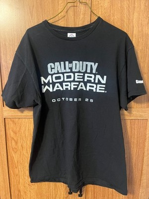Call Of Duty Modern Warfare GameStop Promotional T-shirt Size Large