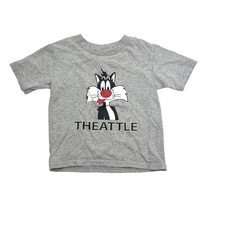 Vintage Looney Tunes Sylvester Cat Theattle Tee