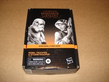Star Wars The Black Series  Rebel Trooper & Stormtrooper 2 Pack  SW  A New Hope