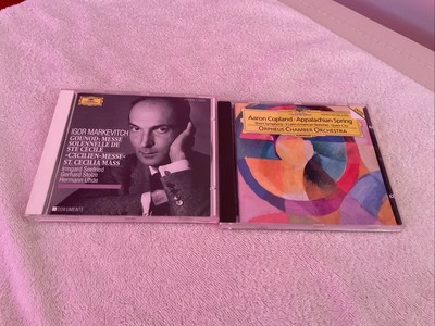 Igor Markevitch Gounod & Aaron Copland Appalachian Spring - CD Albums X 2 VGC