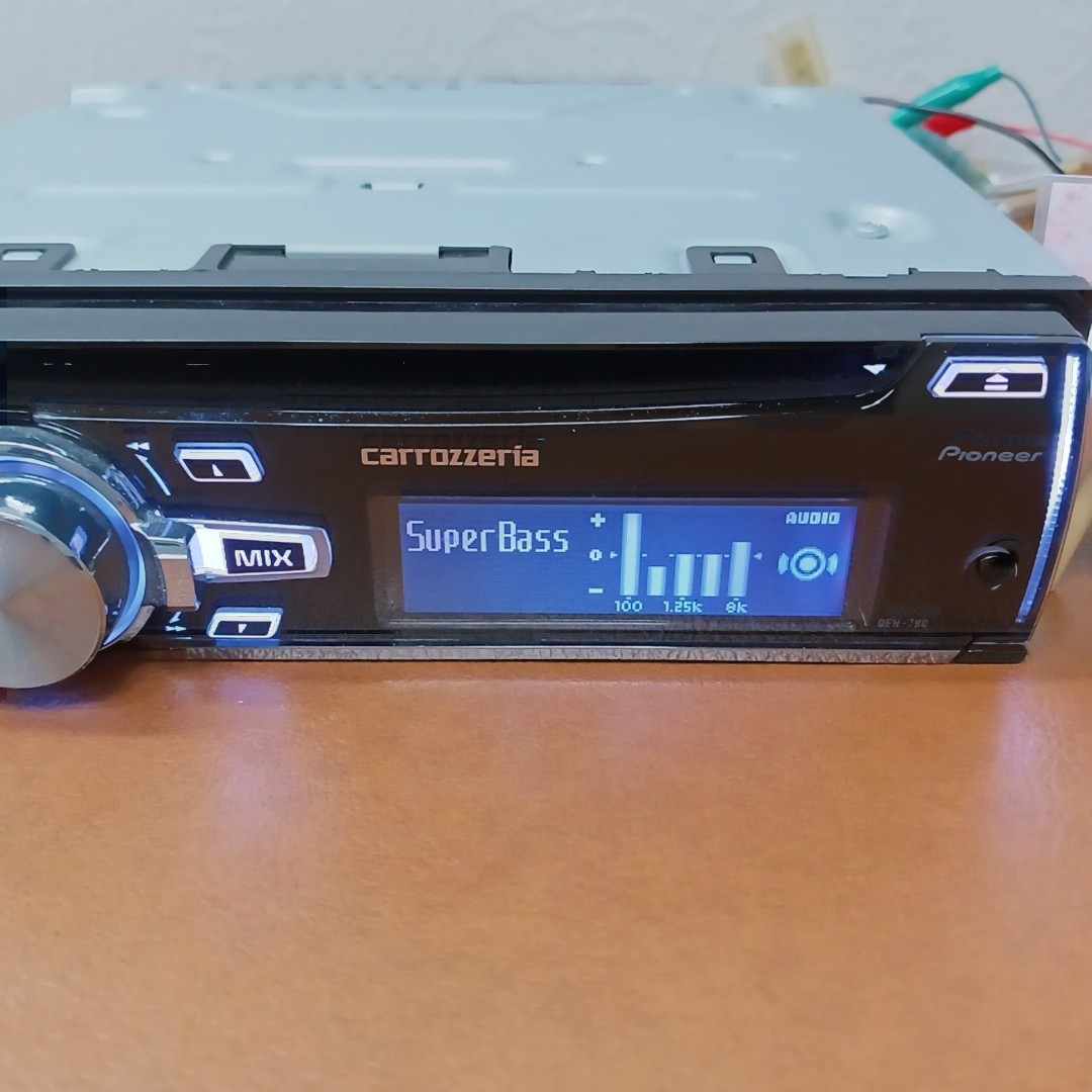 Pioneer Carrozzeria DEH-790 1DIN Car Audio CD USB AUX Used Tested