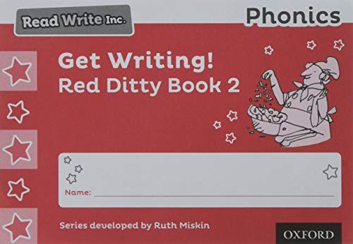 Read Write Inc. Phonics: Get Writing! Red Ditty Book 2 Pack of 10 by Ruth Miski - Image 4