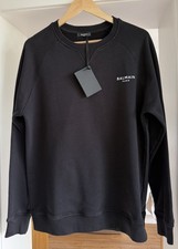 Original Balmain Paris Sweatshirt L Slim Neu Ungetragen UVP 549 EUR