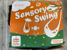 Sensory Swing for Kids Indoor Outdoor  360  Hardware Open Box/Damaged Box