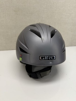 Giro Ski Snowboard Helmet Gray Size L 59-62cm Adjustable Vents
