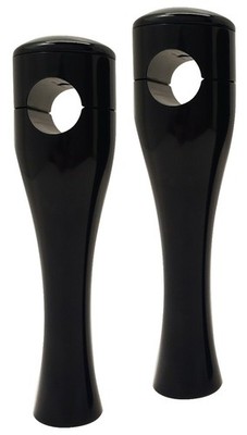 Accutronix - Hrh1358-B - 8'' Hourglass Riser 1'' Bars FX & XL Black