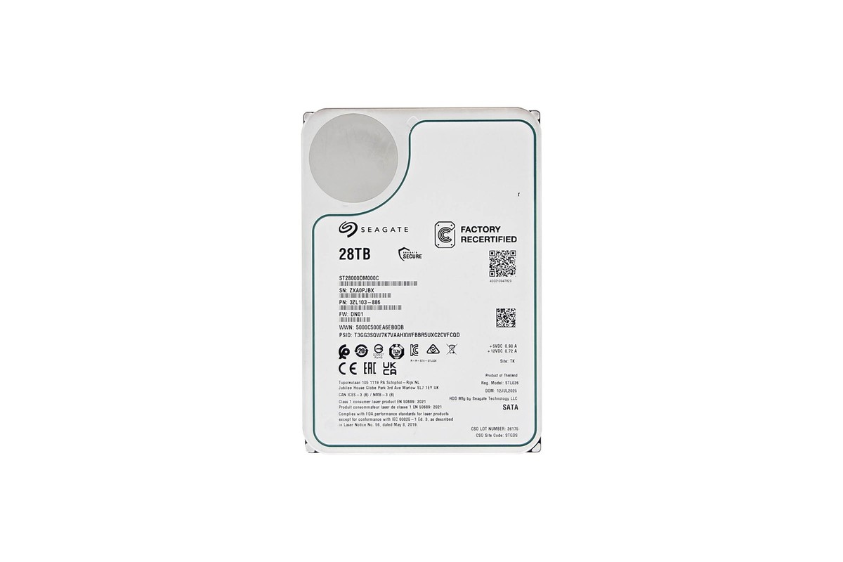 Seagate 28TB SATA 7.2k 3.5