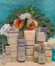 Bath & Body Works 9 Pc Set FRESH GETAWAY Full And Trav Size RARE EDP Perfume