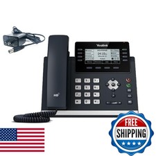Yealink T43U IP Phone - Unlocked Works with Any VoIP Provider