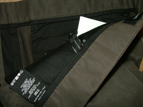 NEW WT THEORY CASUAL PANTS SIZE 33 X 33 100% POLYESTER TECHY CHINO SOLID #290 - 第 4/7 張圖片