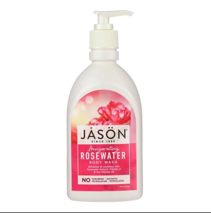 Jason Natural Products - Invigorating Rosewater Body Wash 16