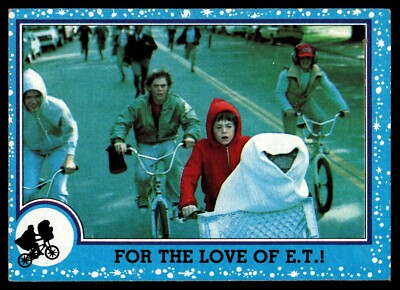 1982 Topps E.T. Movie Card Drew Barrymore Spielberg #66 For The Love Of ET