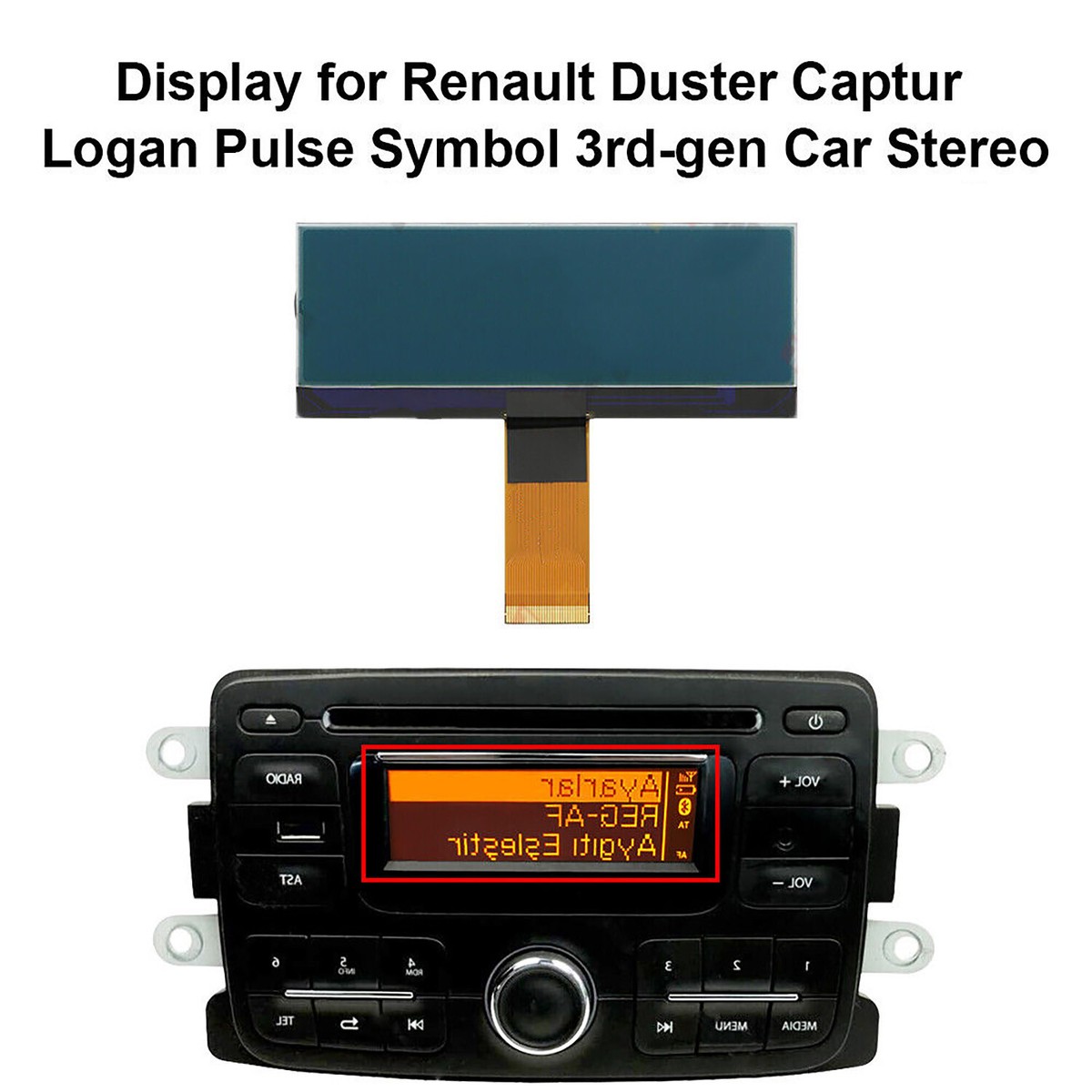 Renault AGC-1220RF Bluetooth MP3プレーヤー Car Radio MP3 BT USB Renault Clio 4 281152874R AGC-1220RF