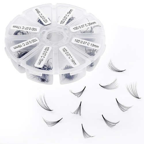 Pre Made Fans Lashes Russian Volume Lashes 520 Fans Loose Eyelash Extensions - Picture 10 of 27