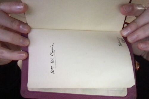 HOLY BIBLE, CONTAINING THE OLD AND NEW TESTAMENT, SMALL WRITING INSIDE AS SHOWN - Picture 2 of 2