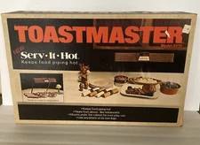 Toastmaster SERV IT HOT Heat Lamp FOOD WARMER New in Box Model 6570 Vintage