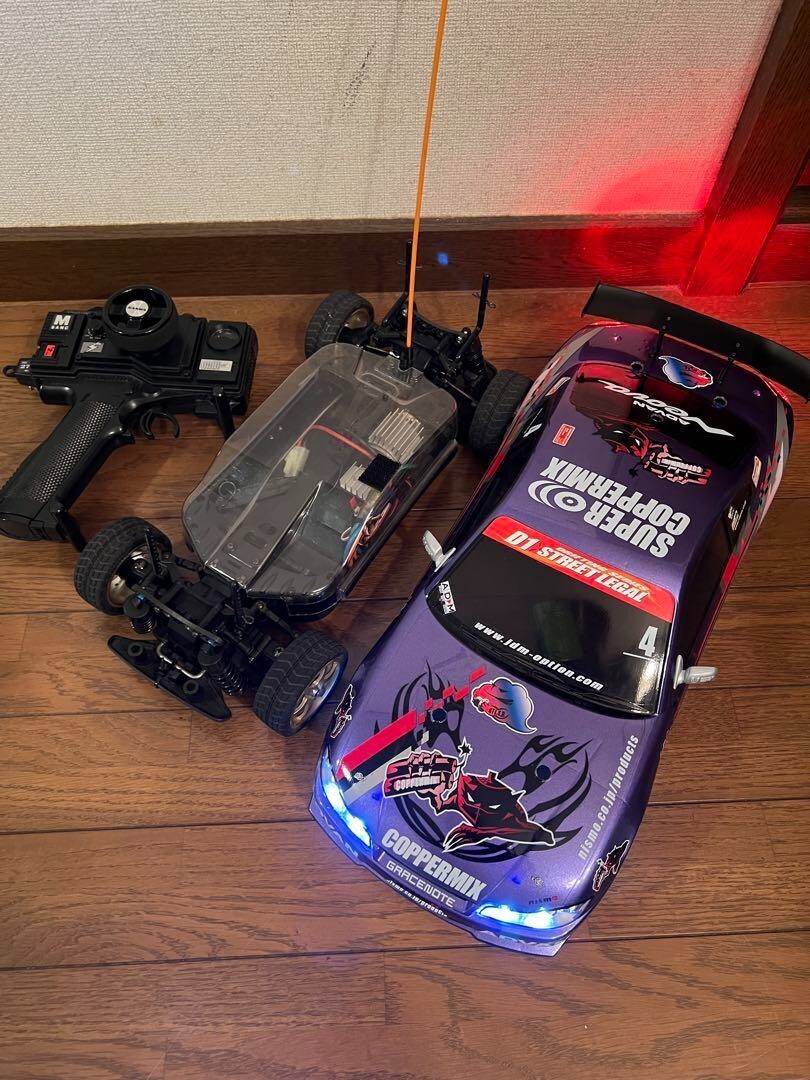 Tamiya 1/10 TB-01 Silvia S15 RC Car Kit with Mecha Propo Radio Control