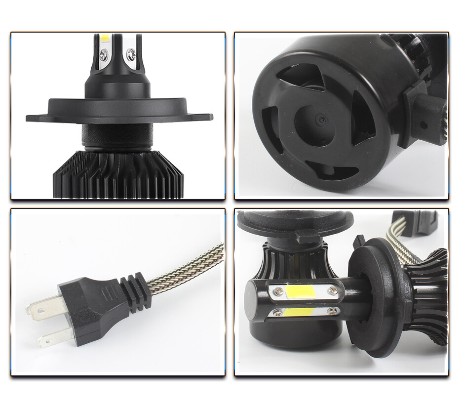 H4 Headlight Light LED H/L Beam Bulbs Kit For Nissan Patrol GU Y61 20012012 eBay