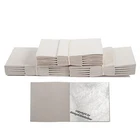 300 sheets real silver leaf 5 cm x 5 cm real silver 925 for silver plating