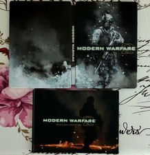 Sony Ps3/Xbox360 Call of duty:modern warfare 2 steelbook nuova+artbook-no gioco!