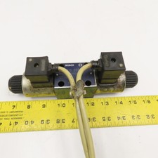 Bosch 0 810 092 113 2 Position Double Solenoid Hydraulic Valve 24VDC