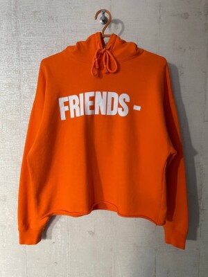 Vlone Friends Orange Hoodie size S | eBay UK