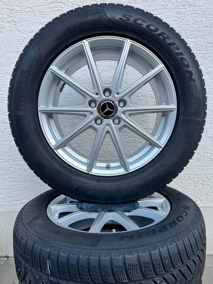 Original Mercedes GLE W167 V167  18Zoll Winterräder A1674010000 Winterreifen - Bild 4 von 4