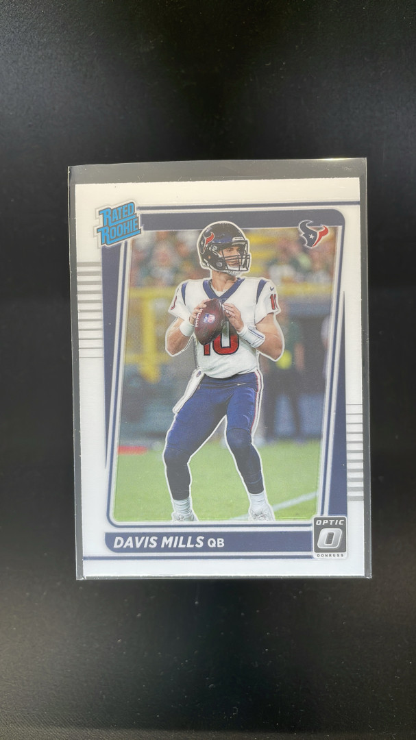 2021 Panini Donruss Optic Davis Mills #222 RC Houston Texans