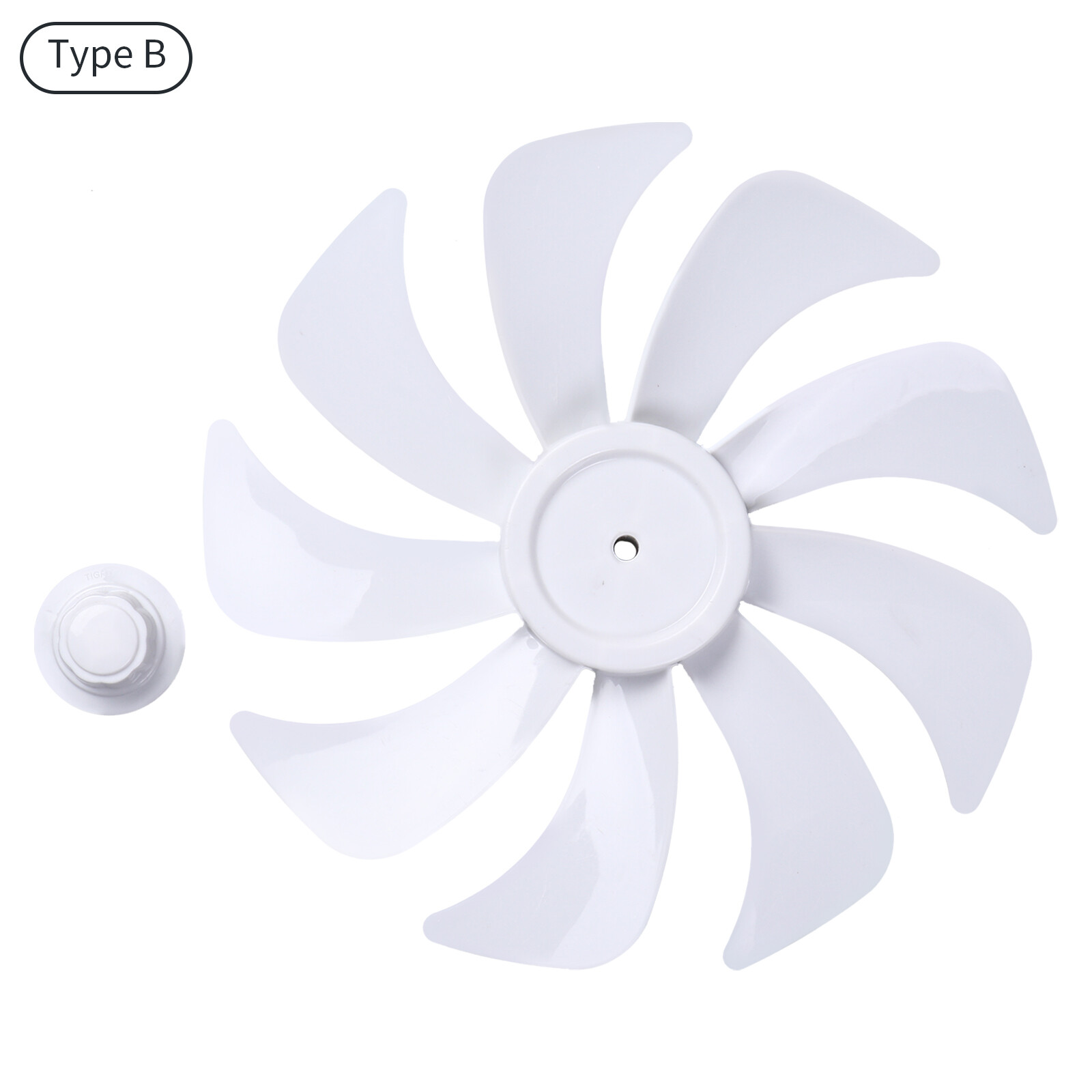 Universal Lüfterblätter Aus Kunststoff – Ersatz Für Stand- & Tischventilator, 40,6 Cm, 3-Blatt-Design, Schwarz
