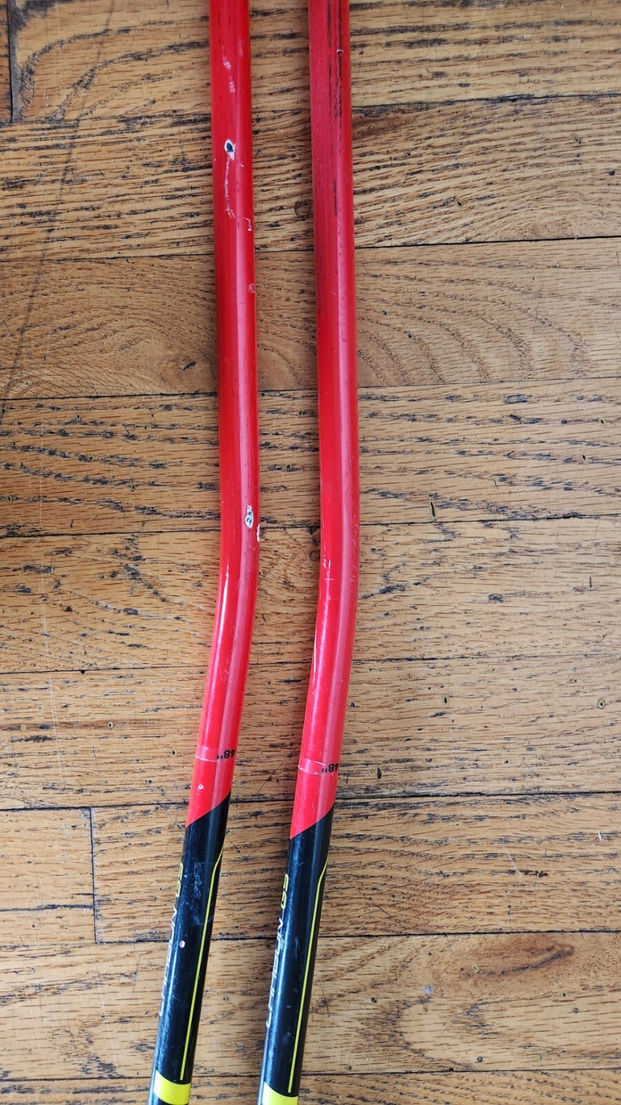 Leki Worldcup Carbon Trigger GS Race Ski Poles Size 120 cm 48" w