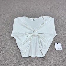 O?Neill Top Ivory Cap Sleeve Knit Women?s Size Medium NWT