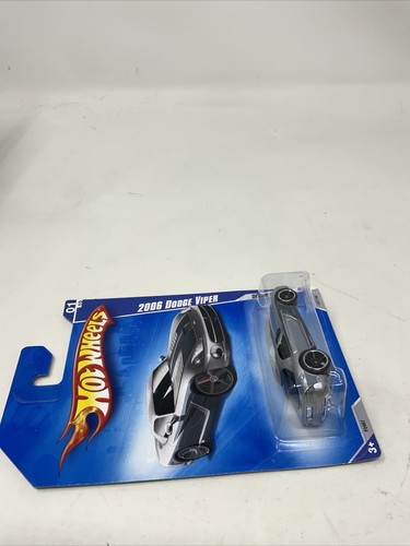 Hot Wheels 2009 2006 Dodge Viper Gray Dream Garage Muscle Car Rare HTF Neuf Voiture - Photo 4/9